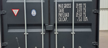 rozmery a veľkosti lodných kontajnerov, rozmery lodných kontajnerov 20 hc