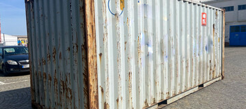 køb af containere, skrottede containere, skrottede fragtcontainere til salg