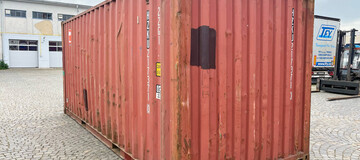 Versandbehälter, Abmessungen der Versandbehälter, Verkaufsbehälter