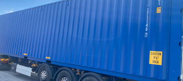 sea ​​transport, ocean transport, container truck transport