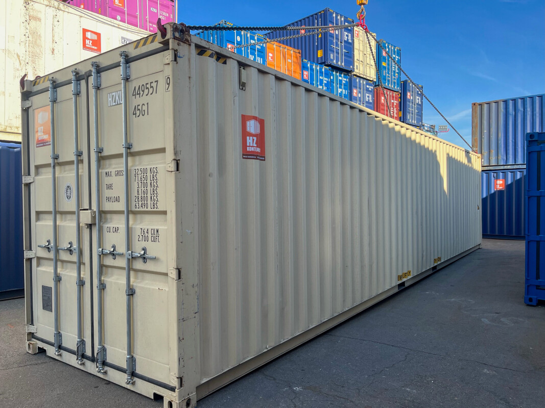 Container da trasporto grande 40'HC senza trasporto