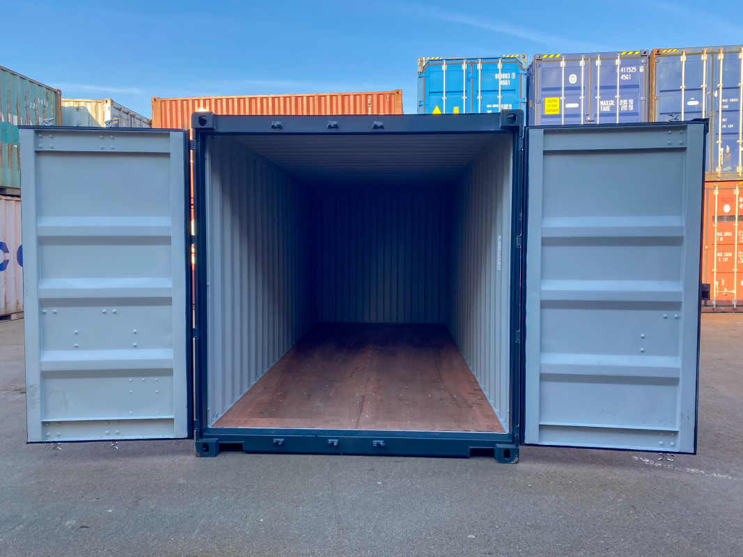 Sea Shipping container 20' RAL 7016 | Containers Store