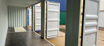 Größe der Schiffscontainer, 40-HC-Container zum Verkauf, Seetransport
