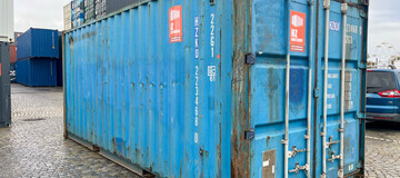 Containerzahlung, Versandcontainerpreis, Versandcontainer 20 Verkauf