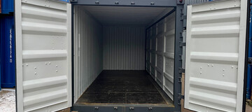Versandcontainer-Abteilung, Container zu verkaufen, Versandcontainer 20 Seitentür