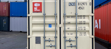 Dimensiones de contenedores de envío tamaño 40HC, contenedores 40HC usados ​​en venta