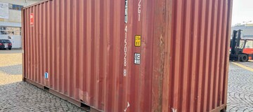 brugte containere, billige containere, containersalg, 20 CW fragtcontainer