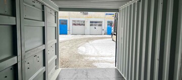 sprzedaż 20 kontenerów transportowych z otwartym bokiem, kontener na sprzedaż