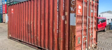 Conteneur maritime de 20 pieds d'occasion à vendre, conteneurs Hz-Containers