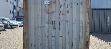 20-jalane vanametalli veokonteiner, müüa konteiner