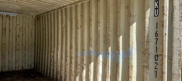 20 pēdu metāllūžņu pārvadāšanas konteiners, tiek pārdots konteiners