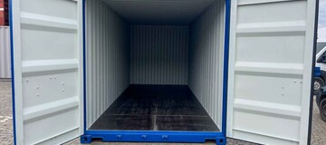 купити транспортний контейнер 20 синій, www.hz-containers.com