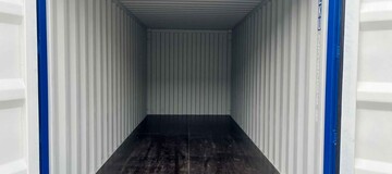 buy shipping container 20 blue, www.hz-containers.com