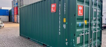 zielony kontener 20 za przejazd, transport i zakup kontenerów