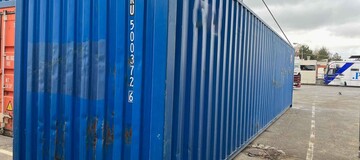 синий транспортный контейнер 40HC, контейнер на продажу