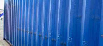 container vận chuyển màu xanh 40HC, container để bán