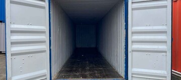 contentor de transporte azul 40HC, contentor para venda