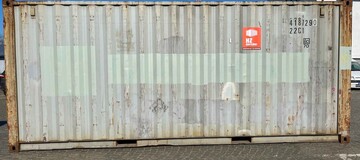 buy used shipping container 20 CW, www.hz-containers.com