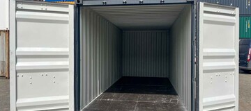 container xám một chiều, container vận chuyển 20ft để bán, vận chuyển đường biển